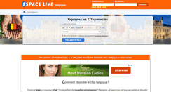 Desktop Screenshot of belgique.espace-live.com